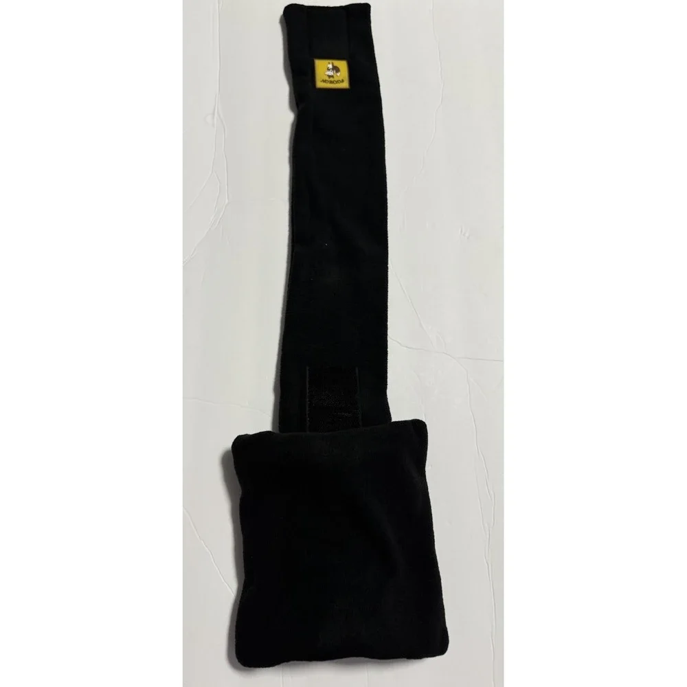 FOXSEON Travel Pillow Scarf Medium Neck Support‎ Black No Instructions